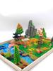 DIY Model Landscape Kit: Green Plants & Scenery Ornaments for Children's Creative Crafting