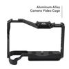 Metal Camera Cage Aluminum Alloy Multi Hole Expansion Camera Protective Frame with Cold Shoe Mount for R7 R8 Cameras