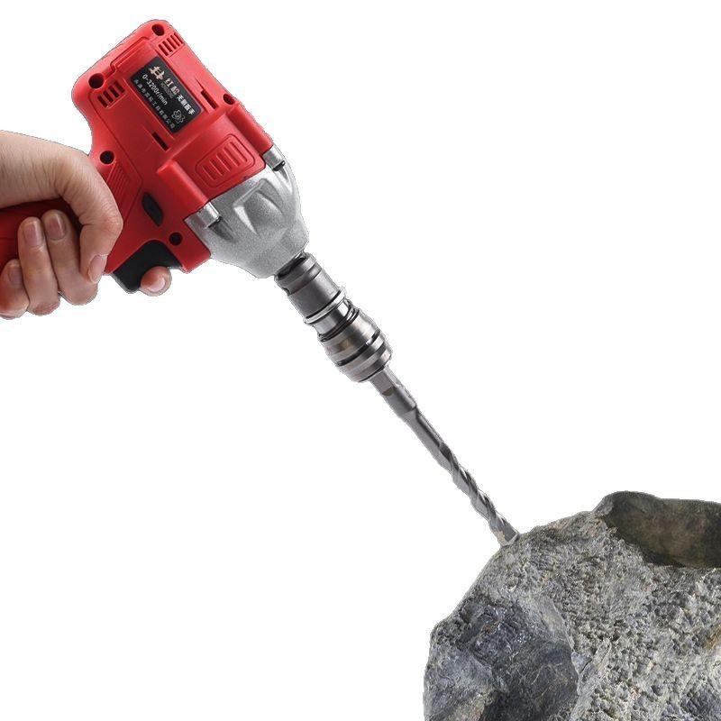 Universal 1/2'' Square Shank Connector for Electric Wrench to Hammer Drill Conversion