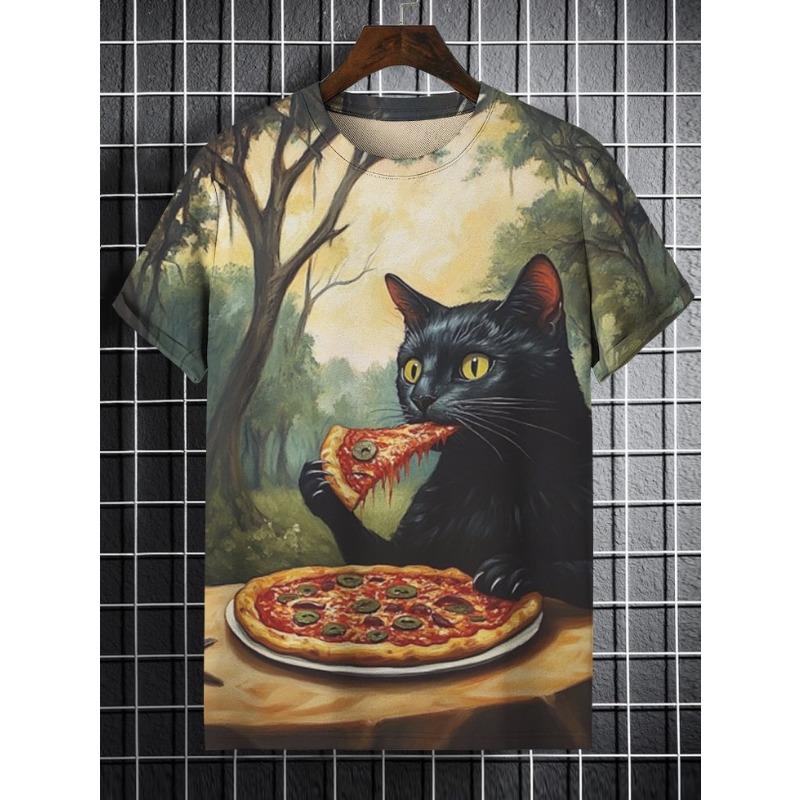 

Новая персонализированная футболка с изображением кролика из мультфильма для мужчин с короткими рукавами в уличном стиле и быстросохнущей тканью. S