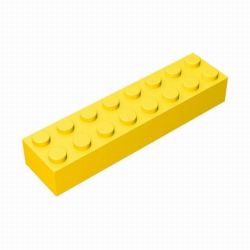 10 Stück 2x8 Steine 3007 MOC Technische Steine DIY Teile Bausteine Kompatibel Zusammensetzbare Partikel