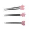 Heat-Resistant Barbecue Snack Kitchen Tool Salad Food Clip Cooking Utensils Ice Cube Clamp BBQ Tong