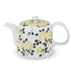 Ctoc Japan Ivory Teapot, 440ml, with NCK Tea Strainer, Wild Rose Design, 914662