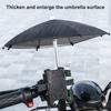 1 Set Bike Phone Mount Sturdy Waterproof Stable Multifunctional Anti-deformation Bike Phone Holder