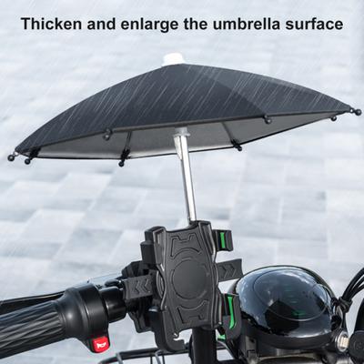 1 Set Bike Phone Mount Sturdy Waterproof Stable Multifunctional Anti-deformation Bike Phone Holder