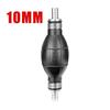 8mm Manual Fuel Pump Pipeline, Rubber Aluminum Manual Fuel Primer Bulb Diesel Gasoline Delivery Pump Automobile Ship