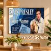 Custom Name Elvis Presley 5D Diamond Painting Personalized Full Drill Diamond Art Kit Gift