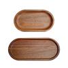 Acacia Wood Small Oval Serving Tray