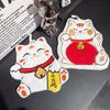 Japan Style Kitchen Hand Towels Cartoon Cat Absorbent Hanging Towel for Bathroom Kitchen Wiping Cloth Children Handkerchief