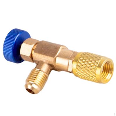 Adapter Control Valves Connector Quick Coupler Compact Refrigeration Charging for Valve