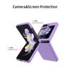 Slim Fashion PC Case for Samsung Galaxy Z Flip 5 5G Flip4 Flip5 Flip 3 2 4 Flip3 Flip2 Zflip5 Matte Feeling Protective Covers