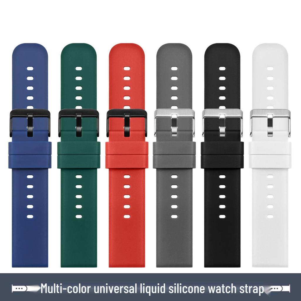 Curea de ceas sport din silicon cu eliberare rapidă - Impermeabilă, Universală, Compatibilă cu toate seriile de smartwatch pentru bărbați și femei