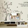 3D DIY Odnímatelný Fotorámeček Strom PVC Samolepky na zeď/Samolepicí Nástěnné Nálepky Nástěnné Umění Domácí Dekorace