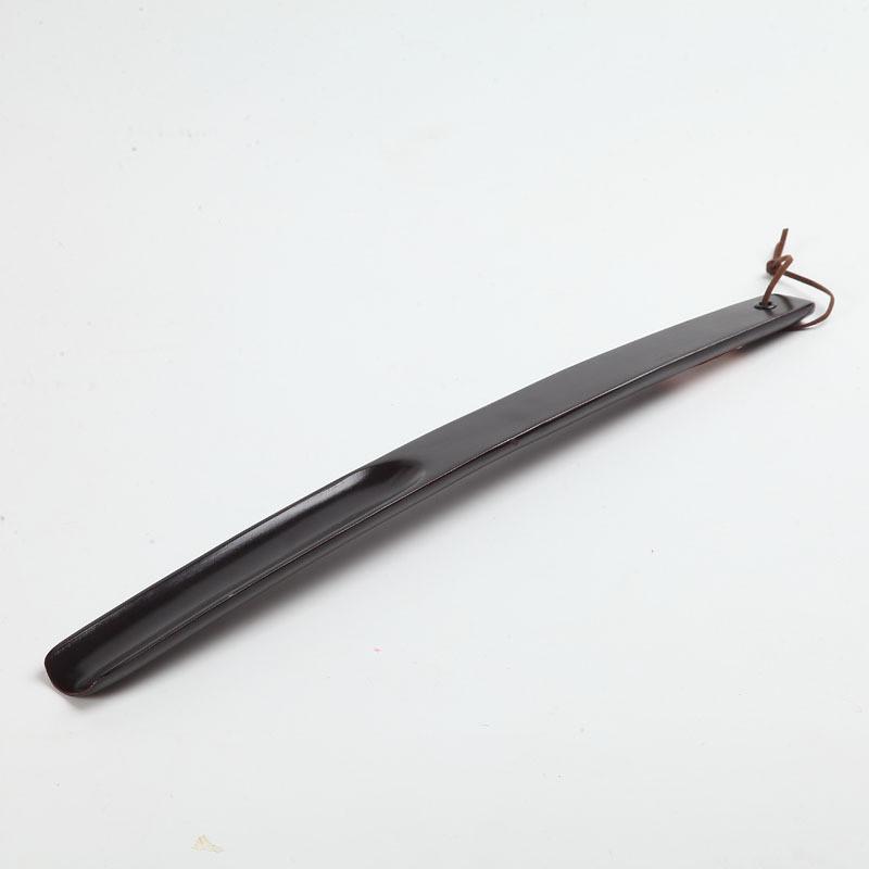 1pc 38cm Professional Wooden Shoe Horn Flexible Long Handle Shoehorn Useful Shoe Lifter Professional Shoe Spoon Home Tools
