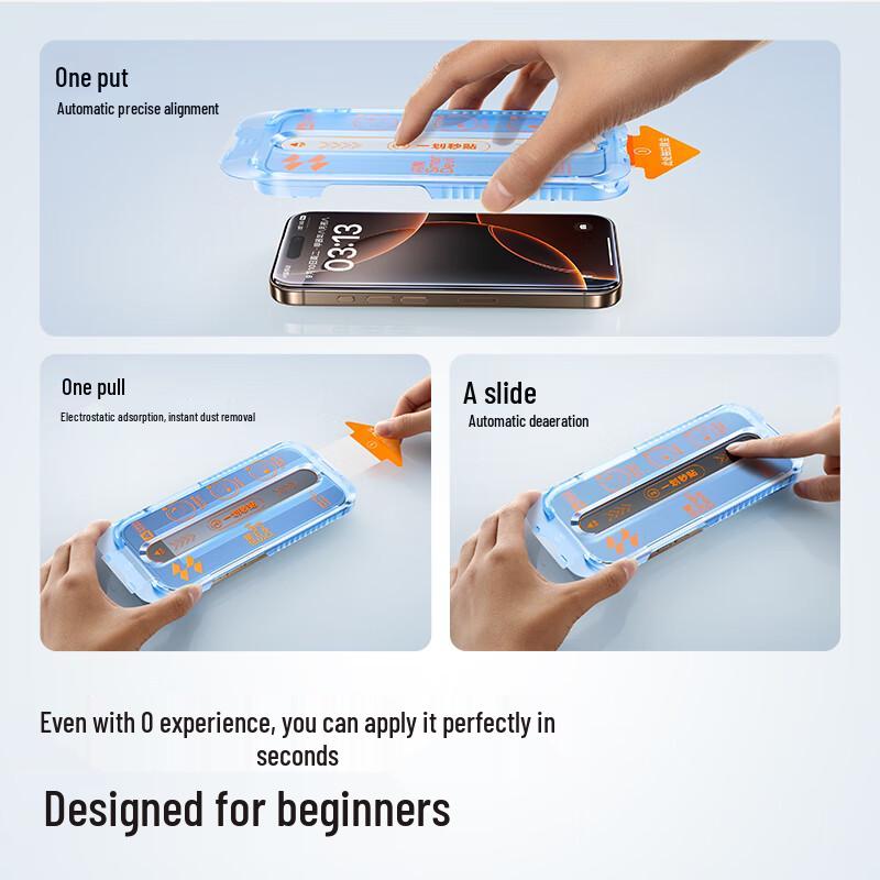 Apple iPhone 16 Tempered Glass Screen Protector