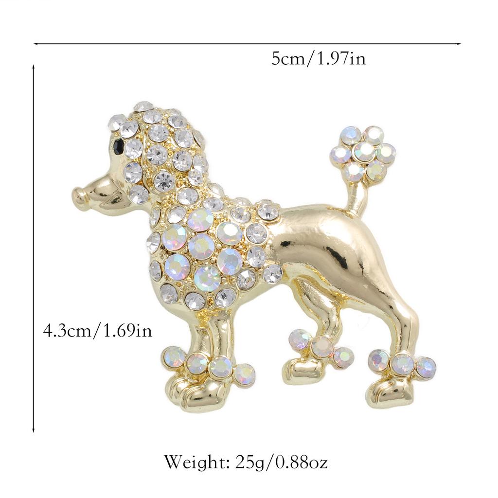 Doggie High-End Brooch Luxury Pin Exudes Luxury Feel Pin
