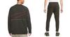 Nike Fleece Sweatshirt and Pants Size Men's Dri-Fit Set, Olive/Khaki, XL, DQ6623-355/DQ6615-355