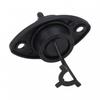 Kayak and Canoe Oval Drain Marine Stainless Steel with Secure Screw Closure