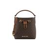 Suri beschichtetes Canvas mit Leder Handtasche Klein Damen Eichelbraun 35T0GU2C0B-200