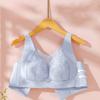 Lingerie Women's Large-sized Full-cup Bra Breast Retraction and Anti-sagging Cup Bra Push Up Bra