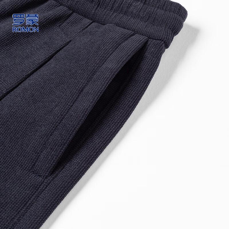 ROMON Men's Wool Blend Loose Fit Warm Casual Pants