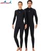 3MM Diving Suit Men's One-piece Long-sleeved Thick Warm Mercerized Velvet Women's Sunscreen Jellyfish Surfing