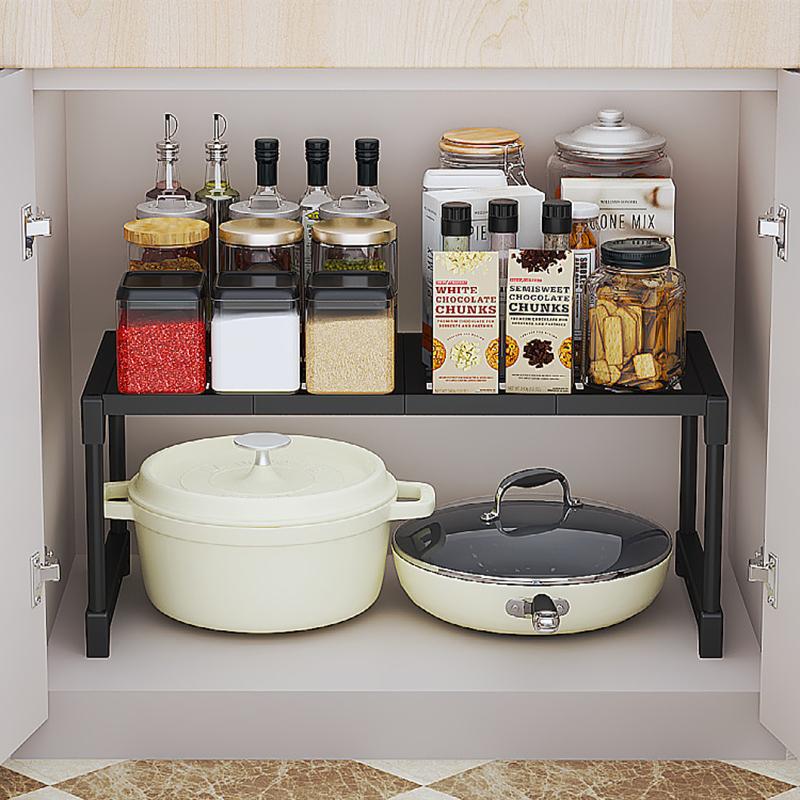 Kitchen Shelf, Microwave Rack, Oven, Air Fryer, Rice Cooker, Coffee Machine, Countertop, Layered Storage Rack Organizer Shelf