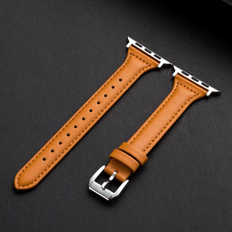 Cinturino Sottile in Vera Pelle per Apple Watch