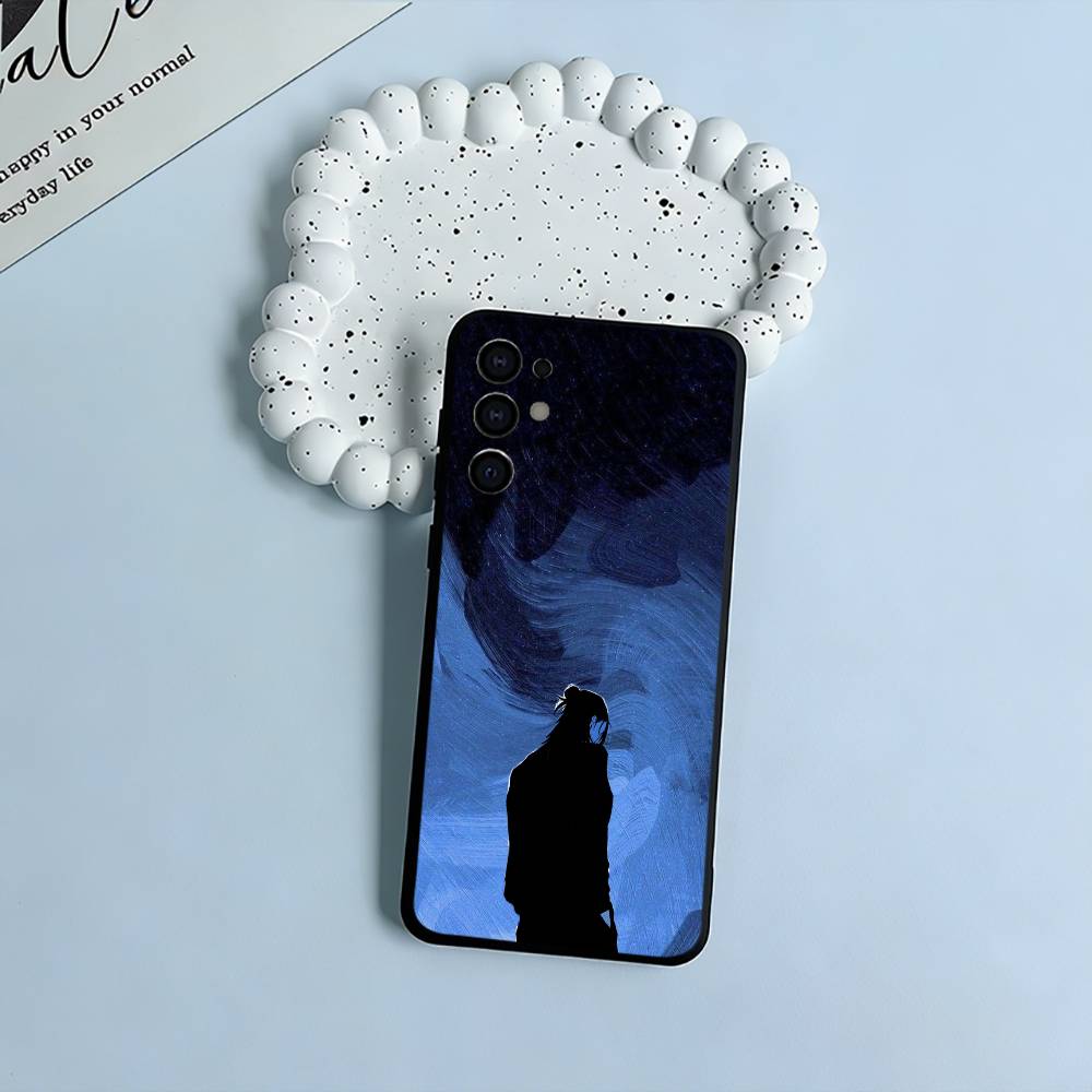 J-J-ujutsu Kaisen-S-uguru- Geto Soft Silicone Case for Samsung S25, S24, S21, S22, S23, S30, Ultra, S20, Plus, FE, Lite-Black
