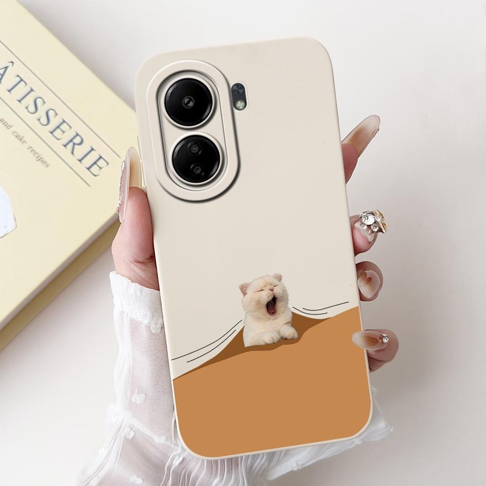 For Redmi 13C 4G Case Cute Rabbit Cartoon Protective Cover For Xiaomi Redmi 13C 2023 Phone Cases Redmi13C 13 C Shockproof Bumper