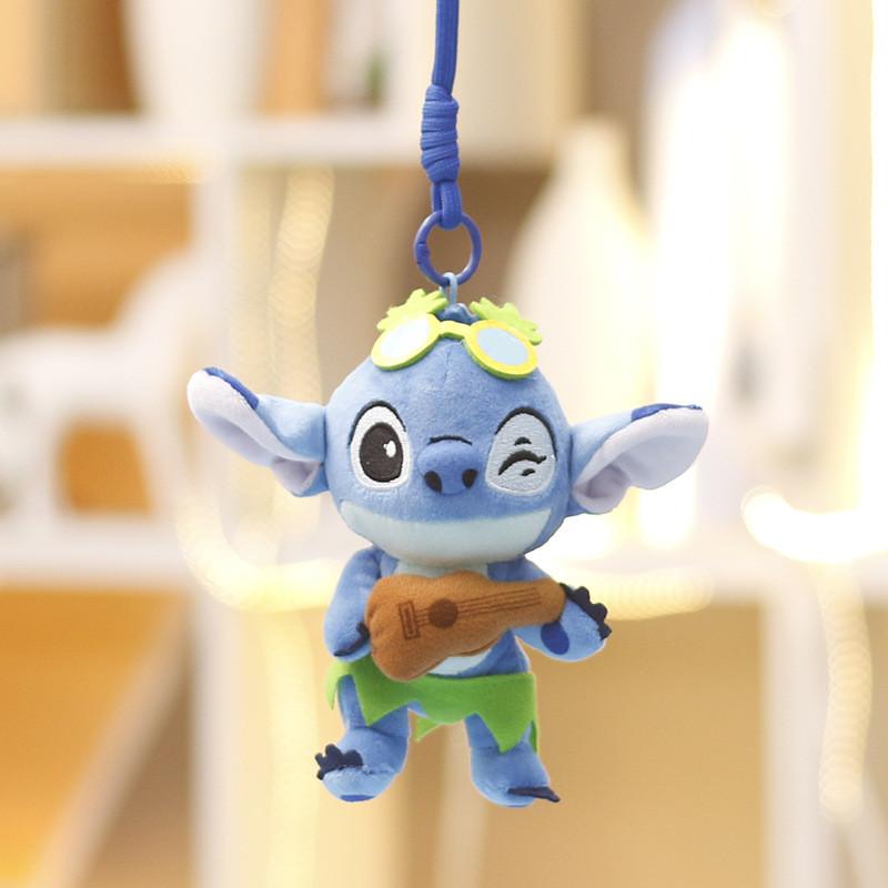 Stitch Kuscheltier Schlüsselanhänger Mit Super Weichem Kurzem Plüsch Für Kinder Und Sammler