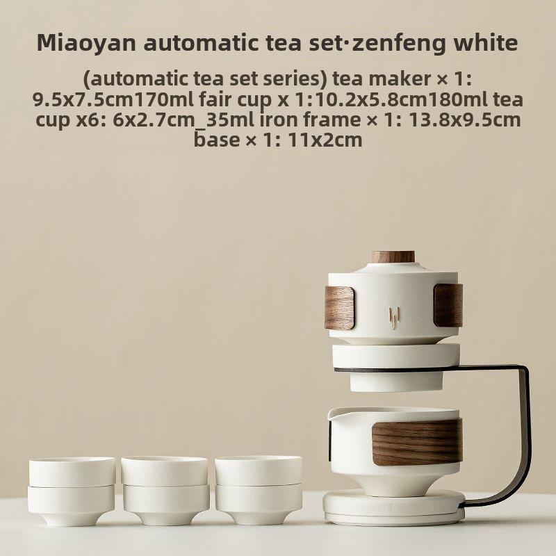 

Ceramic automatic tea set, home tea making, office high-end and atmospheric complete set of tea set