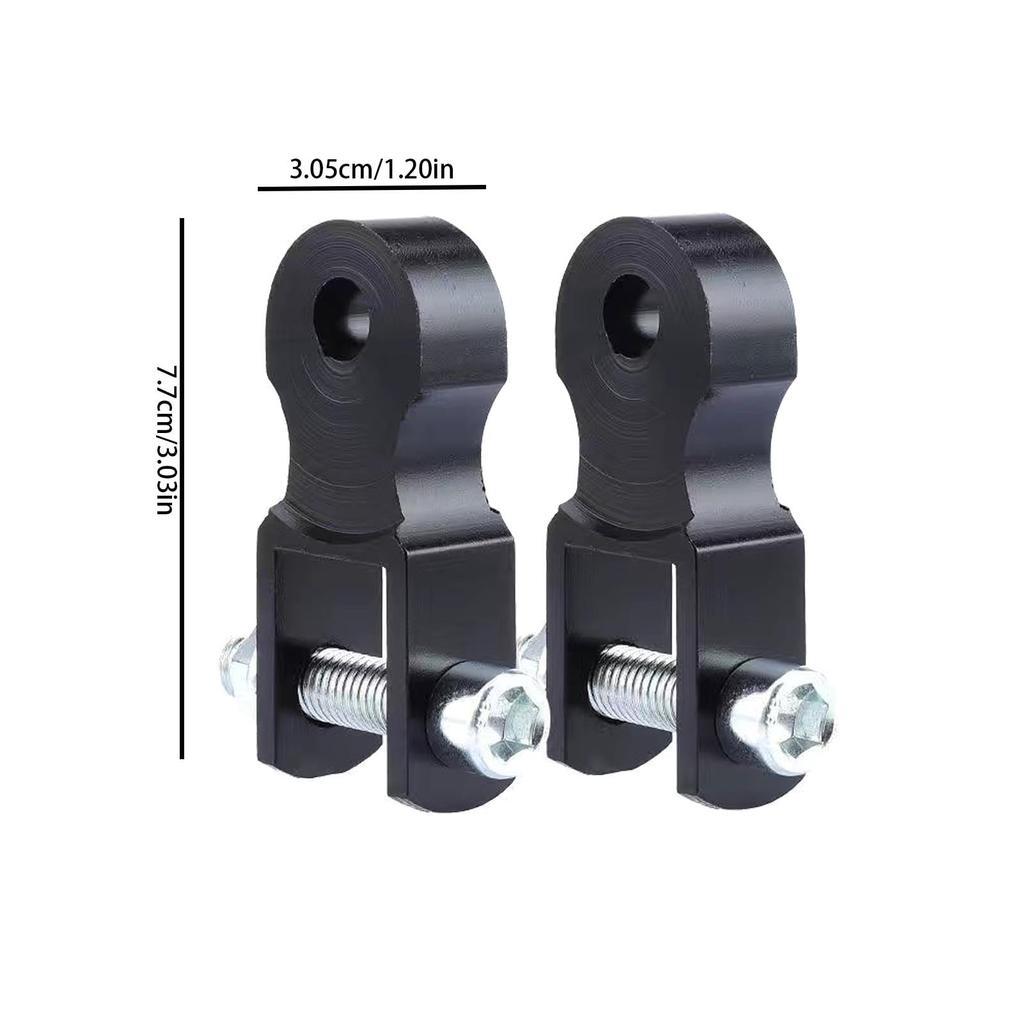 Motorrad Hinterradstoßdämpfer, Motorrad Stoßdämpferadapter - Motorrad Stoßdämpferverlängerung 2X High Toning