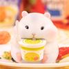 Model Toys Gourmet Hamster Figures Flocking Mouse Hamster Clarke Figures   Car Interior Decoration