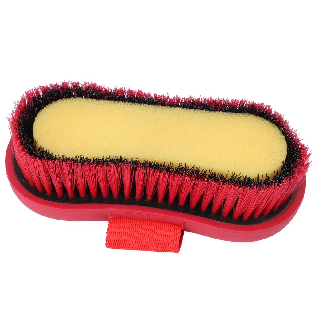 Horse Grooming Brush Anti Slip Soft Bristle Horse Body Scrubbing Sponge for Horse Cleaning Washing Bathing