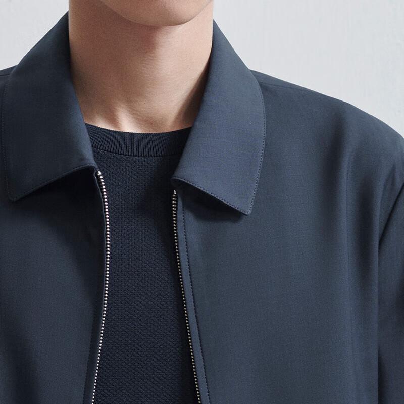 Baoxiniao Men's Business Casual Wool Lapel Jacket