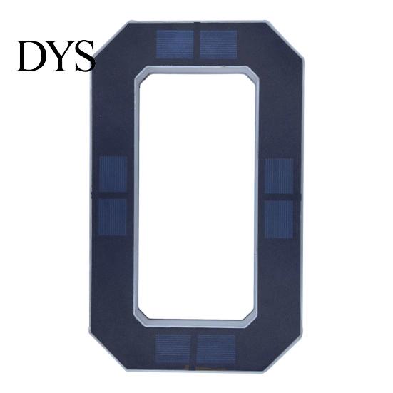 Outdoor House Number Light Solar Address Sign, LED Lighted for Waterproof Sign Outdoor, Auto On/Off, Garden Door Decoration Warm