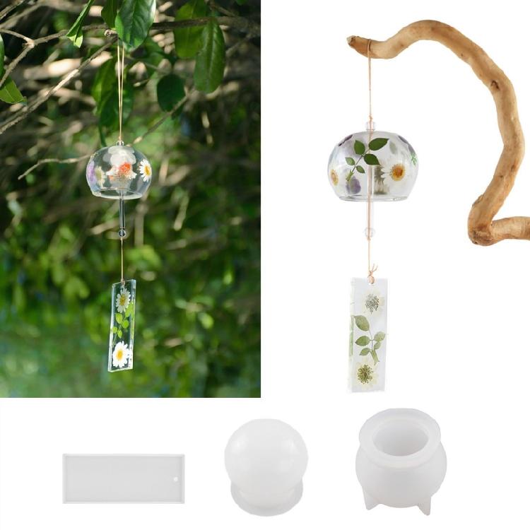 Wind Chime Resin Epoxy Silicone Molds Kit DIY Windbell Epoxy Resin Molds Set