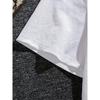 Taglie Europee Donna Moda Casual Girocollo Elasticizzata Stampata Maglietta Sportiva