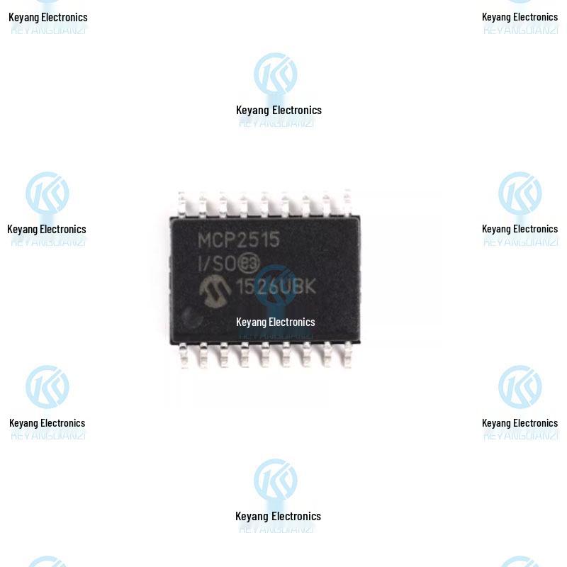 MCP2515T-I/SO CAN Controller IC Chip with SPI Interface, SOIC-18