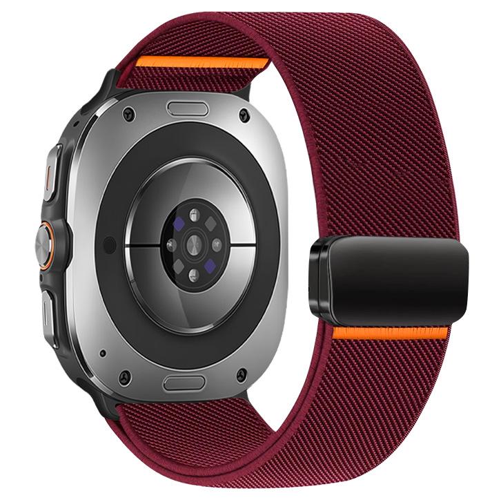 Samsung Ultra Compatible Magnetic Clasp Elastic Nylon Watch Band