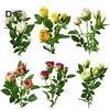 Blooming Bouquet Artificial Flower Rose Garden DIY Stage Party Wedding Holiday Craft Decor