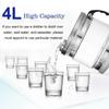 750W 110V 4L Filter Stainless Steel Electric Water Distilled Machine Digital Display Pure Water Distiller Distillation Purifier