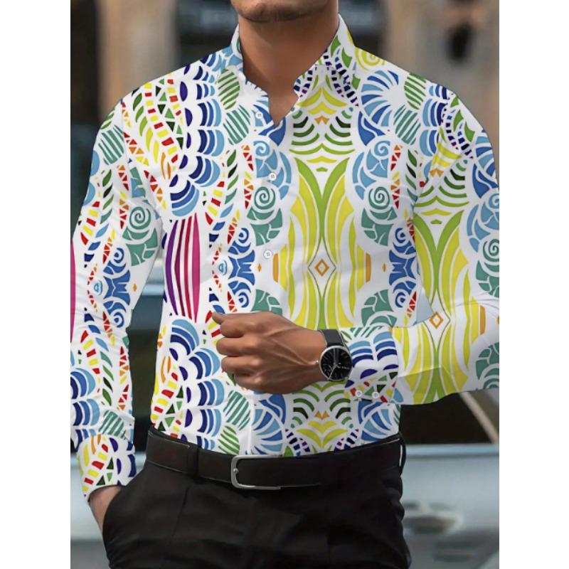 Men Comfort Long Sleeve Button Shirt