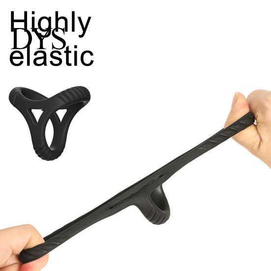 Flexible Sperm Lock Ring Ring, 3D Spiral Design Stable Fit Discreet Male Non-slip Silicone Portable Surface for Daily Wear Contraceptive