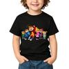 Alvin und die Chipmunks Kinder Zeichentrick T-Shirt Baumwolle 2-12J Kinder T-Shirts Niedlich Jungen Mädchen Oberteil Rundhals Kurzarm Sommer Kleinkind