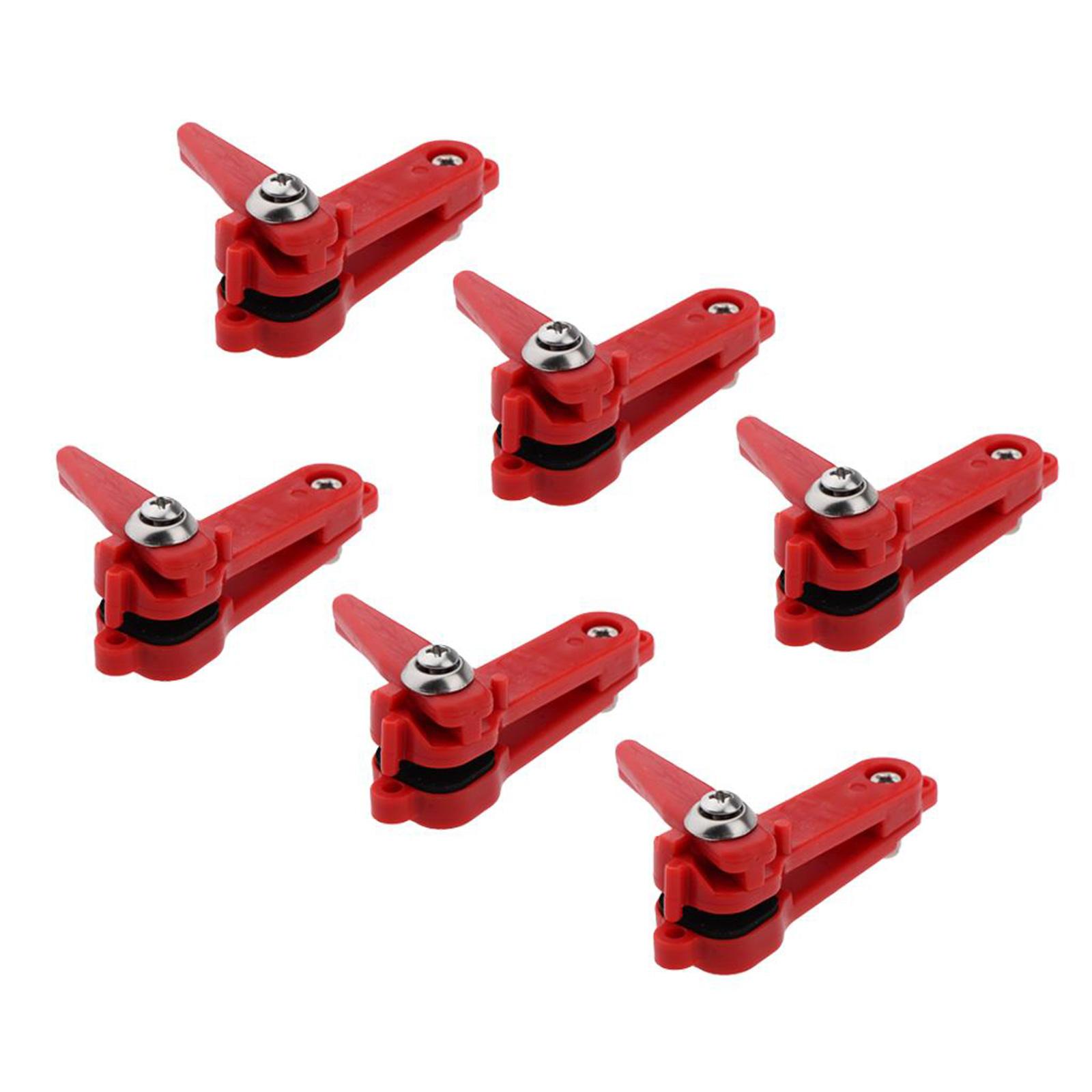 

6Pcs Line Snaps for Planer Board Downrigger Release Clip Heavy Tension Snapper Weight Release Clip Fishing Release Clip 1