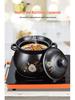 Hochtemperaturbeständiger Keramik-Schmortopf zum Kochen von Eintöpfen, Suppen und Brei