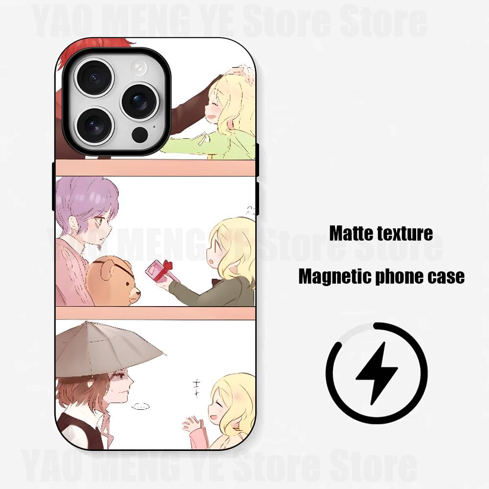 

D-Diabolik Lovers Reiji Matte Magnetic For Case For iPhone 17,16,15,14,13,12,11 Pro Plus Mini Max Frosted Cover iPhone13mini