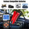 KONNWEI KW650 6V 12V Car Battery Tester 100 To 2000 CCA Motorcycle Auto Battery Analyzer Car Moto Cranking Charging Test Tool